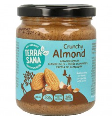Terrasana Amandelpasta Crunchy 250 gram