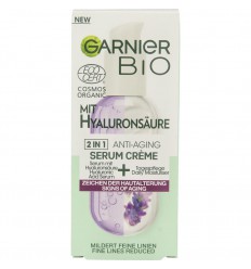 Garnier Bio anti-aging serum cream met hyaluronzuur 50 ml