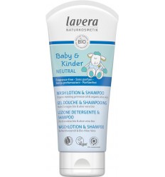 Lavera Baby en kinder sensitiv wash & shampoo 200 ml