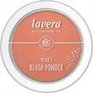 Lavera Velvet blush powder rosy peach 01 5 gram