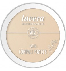 Lavera Satin compact powder medium 01 9,5 gram
