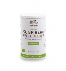 Mattisson Organic sunfiber oplosbare guarboonvezel 125 gram