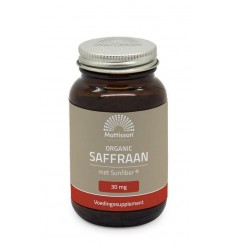 Mattisson Organic saffraan 30 mg 60 vcaps