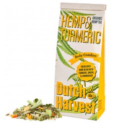 Dutch Harvest Hemp & turmeric organic tea 50 gram