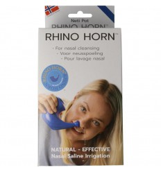 Rhino Horn Neusspoeler blauw