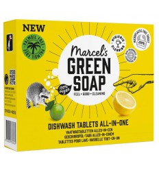 Marcels Green Soap Vaatwas tablet all-in-one 25 stuks