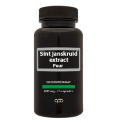 Apb Holland Sint janskruid extract 600 mg puur 75 capsules