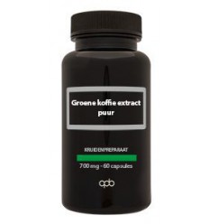 Apb Holland Groene koffie extract 700 mg puur 60 capsules