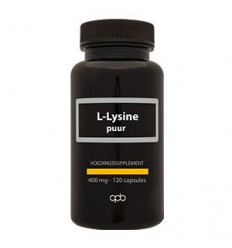 Apb Holland L-Lysine 400 mg puur 120 capsules