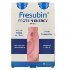 Fresubin Protein bosaardbei 4 stuks