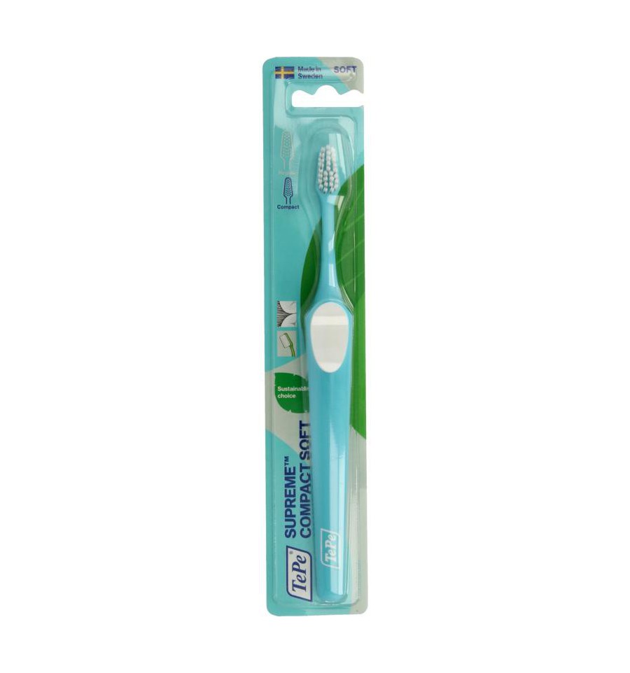 Duidelijk maken Liever achterzijde Tepe Tandenborstel supreme compact soft kopen?