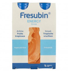 Fresubin Energy drink tropische vruchten 200 ml 4 stuks