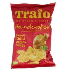 Trafo Chips handcooked sweet chili 125 gram