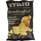 Trafo Chips handcooked zeezout & peper 125 gram