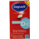 Dagravit Vitamine D3 25 mcg vitamine C 120 kauwtabletten