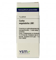 VSM Carbo vegetabilis LM1 4 gram