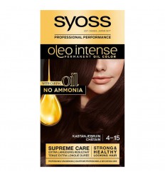 Syoss Color Oleo Intense 4-15 kastanjebruin haarverf