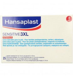 Hansaplast sensitive 3xl 25 stuks
