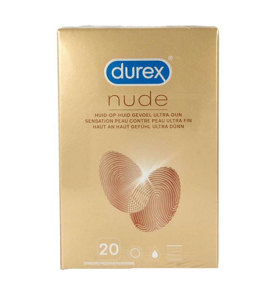 opwinding instant cassette Durex Nude condooms 20 stuks kopen?