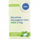 Linn Nicotine kauwgom 2 mg mint 96 stuks
