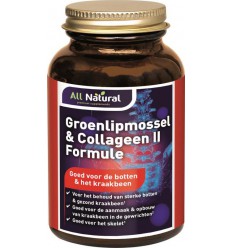 All Natural Groenlipmossel & collageen II formule 60 tabletten