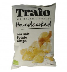 Trafo Chips handcooked zeezout 125 gram