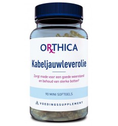 Orthica Kabeljauwleverolie 90 softgels