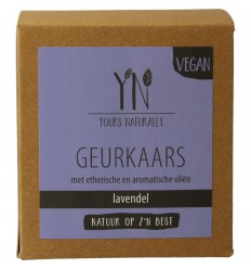 Yours Naturally Geurkaars in glas lavendel 20cl