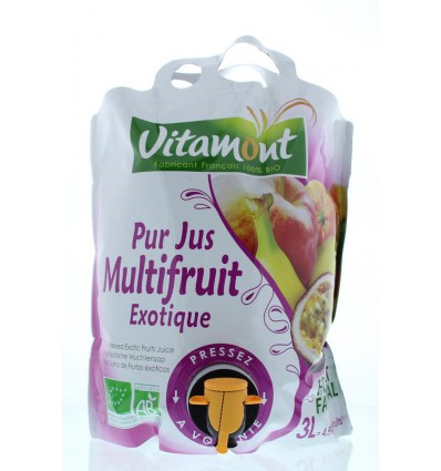 Vitamont Puur multi fruitsap exotic 3 liter