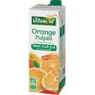 Vitamont Puur sinaasappel sap pulp pak 1 liter