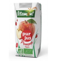 Vitamont Puur appelsap pak 200 ml