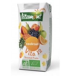 Vitamont Vita 12 vruchten cocktail pak 200 ml