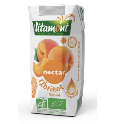 Vitamont Puur abrikozen nectar sap pak 200 ml
