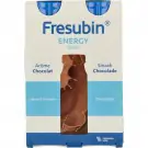 Fresubin Energy drink chocolade 200 ml 4 stuks