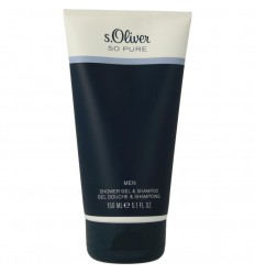 S Oliver So pure men showergel & shampoo 150 ml