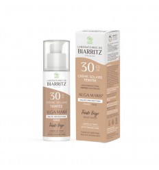 Lab de Biarritz Suncare beige tinted face sunscreen SPF30 50 ml