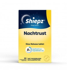 Shiepz Nachtrust 8 uur 30 tabletten