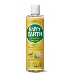 Happy Earth Douchegel jasmine ho wood 300 ml