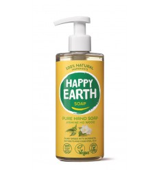 Happy Earth Handzeep jasmine ho wood 300 ml