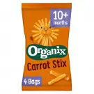 Organix Carrot stix 10+ maanden 15 60 gram