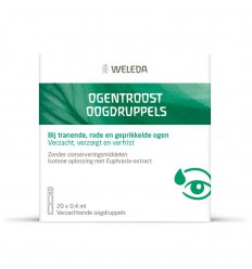 Weleda Ogentroost oogdruppels 0.4 ml 20 ampullen