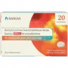 Sanias Acetylcysteine 600 mg 20 bruistabletten