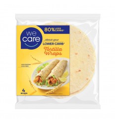 We Care Lower carb tortilla wrap 160 gram