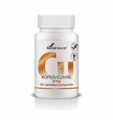 Soria Koper 2 mg-actief 150 tabletten