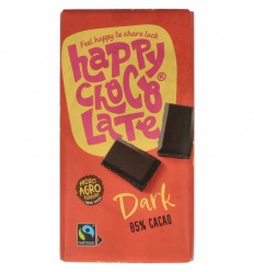 Happy Chocolate Dark 85% bio 200 gram