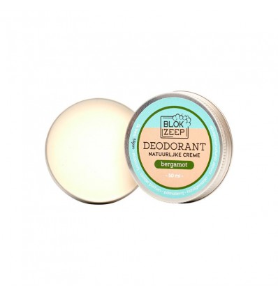 Blokzeep Deodorant crème bergamot 50 ml