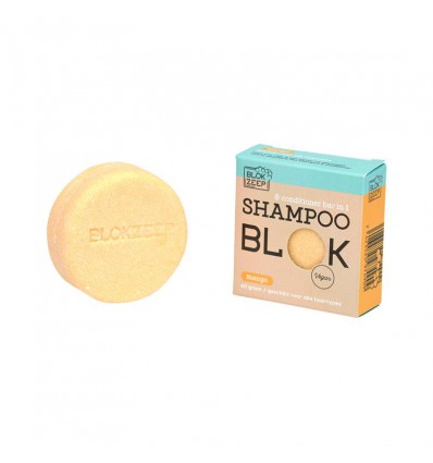 Blokzeep Shampoo & conditioner bar mango 60 gram