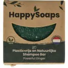 Happysoaps Shampoo bar powerful ginger 70 gram