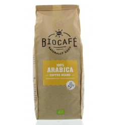 Biocafe Koffiebonen arabica bio 500 gram