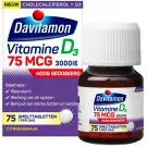 Davitamon Vitamine D volw 75mcg 75 smelttabletten